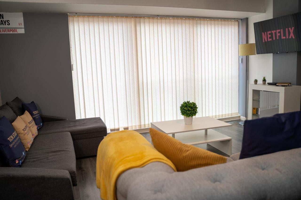 Central Apartment In The Heart Of Ливърпул Екстериор снимка